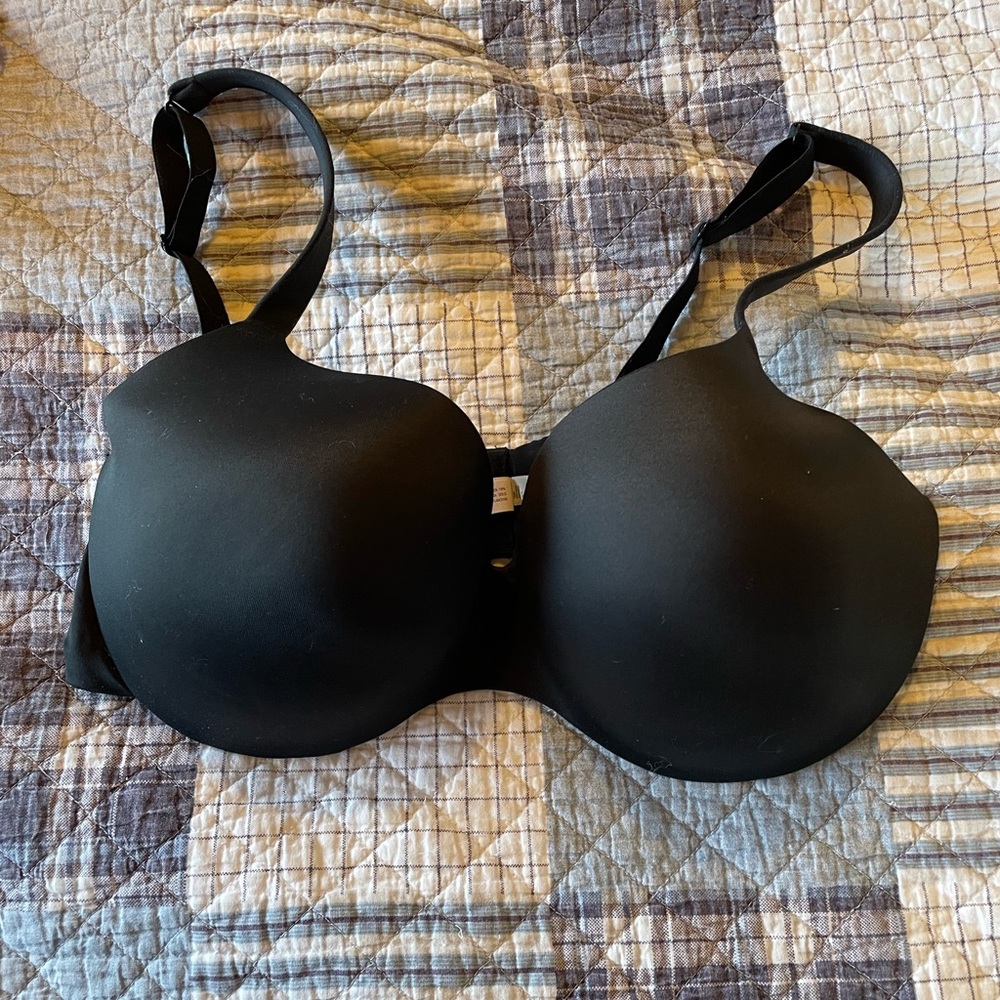 Auden Black 42D Smooth Balconnete Bra With Underwire